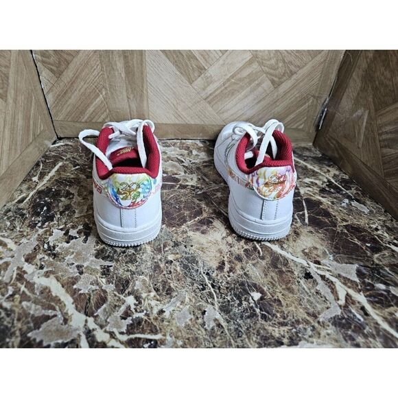 Nike Air Force 1 Chinese New Year Size 1y White/Multi-Color CU2981-191 - Picture 4 of 11